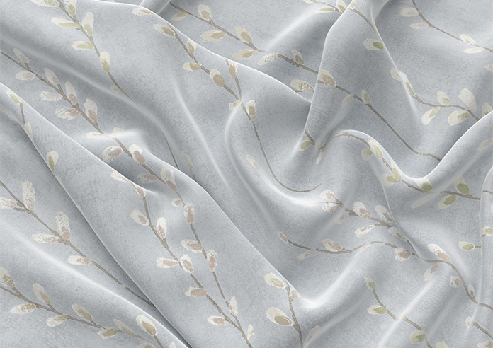 Willow Field, Mercury - Motorised Roman Blind - Image 4